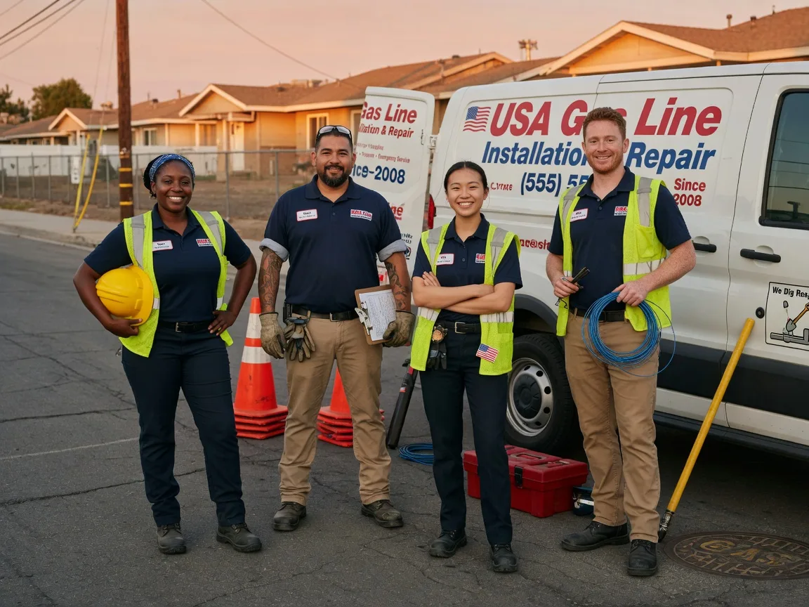 Gas Line Installation company in Des Arc, MO